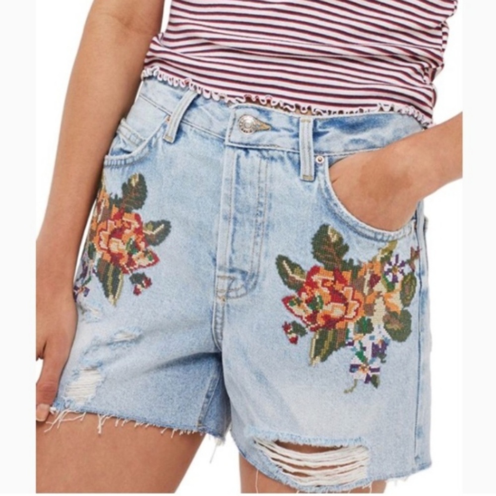 Topshop Moto Ashley shorts  USA SZ8